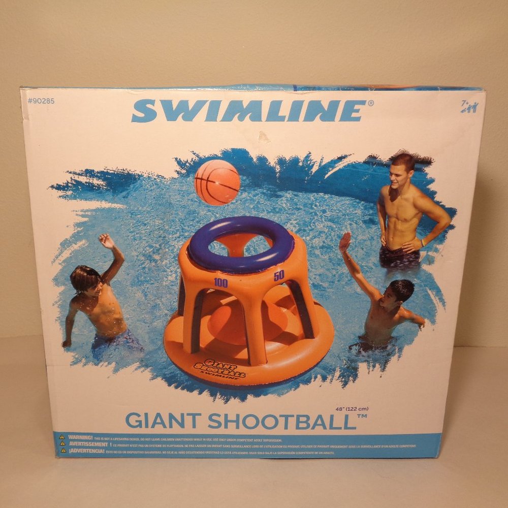 Swimline GIANT SHOOTBALL Vinyl New Pool Water Game